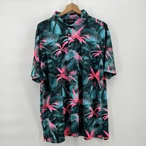 Sunday Swagger Shirt Mens‎ 2XL Hawaiian Aloha Camp Tropical NWT Golf